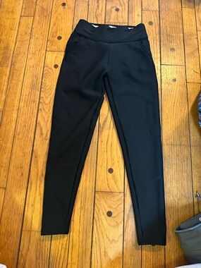 Black High-Waist fleece lined Leggings